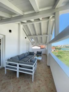 Balkón nebo terasa v ubytování Apartman Melinda