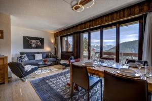 Posezení v ubytování Appartement LaForet 62