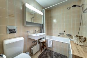Koupelna v ubytování Appartement LaForet 62