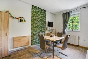 TV a/nebo společenská místnost v ubytování Ferienwohnung Classic