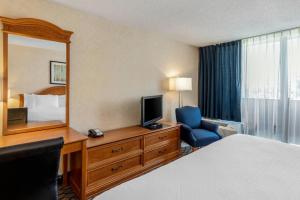 Postel nebo postele na pokoji v ubytování Clarion Hotel Anaheim Resort