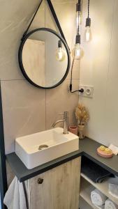 Koupelna v ubytování Tiny House autonome