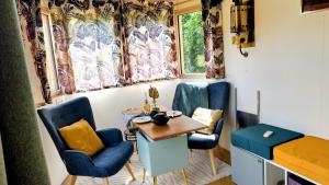 Posezení v ubytování Tiny House autonome