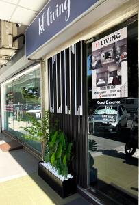a store front with a car in the window at 1st Living Subang SS15 in Subang Jaya