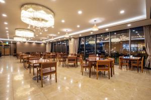 Restaurace v ubytování Uni Hotel Jeju