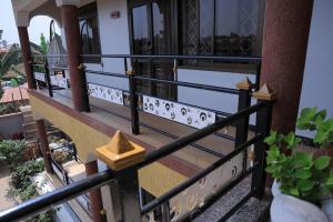 Balkón nebo terasa v ubytování AG Homes