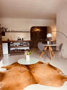 A seating area at Finca Malvasia Rural Estate & Vineyard