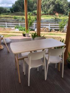 Balkón nebo terasa v ubytování WC Coffee&ไร่หวานซึ้ง