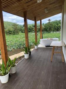 Zahrada ubytování WC Coffee&ไร่หวานซึ้ง