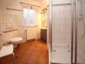 Koupelna v ubytování Apartments Spreewaldperle, Alt Zauche