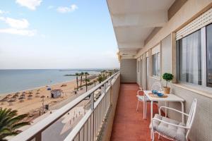 En generel havudsigt eller havudsigten taget fra lejligheden