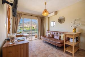 Nespecifikovaný výhled na hory nebo výhled na hory při pohledu z apartmánu