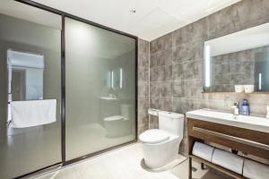 Vannituba majutusasutuses Hanting Hotel Shanghai Lujiazui Pudong South Road