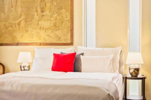 Voodi või voodid majutusasutuse Hotel ANTARES toas