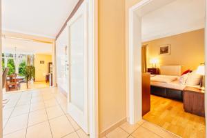Voodi või voodid majutusasutuse Hotel ANTARES toas