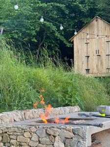 Zahrada ubytování Cascina Chirè + 2 fotografie