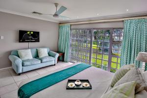 Posezení v ubytování Cockleshell 6