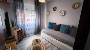 Un televizor și/sau centru de divertisment la Apartamento en Porto do Son