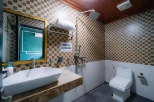 Koupelna v ubytování Ma Pi Leng Hotel