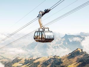 Üldine mäevaade või majutusasutusest Chalet Mountain View by Interhome pildistatud vaade