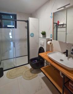Ένα μπάνιο στο Lavender Villa Istra