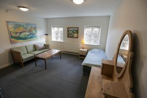 Istumisnurk majutusasutuses AvalonBnB