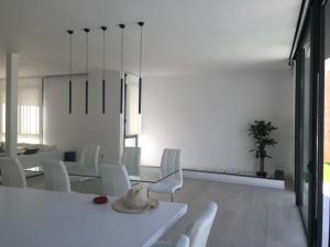 Posezení v ubytování Casa de lujo en Gavá mar