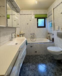 Koupelna v ubytování ausZEITlarn - Apartment