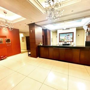 Ο χώρος του λόμπι ή της ρεσεψιόν στο Reef Zefta Hotel