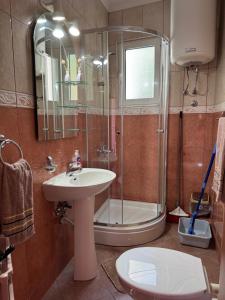 Vannituba majutusasutuses Apartmani Stanisic