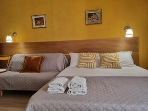 Posteľ alebo postele v izbe v ubytovaní B&B Vaticanrooms
