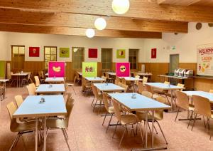 Reštaurácia alebo iné gastronomické zariadenie v ubytovaní Junges Hotel Tulln - NÖ Jugendherbergswerk