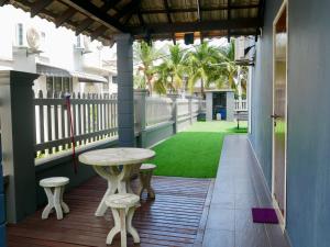 Balkón nebo terasa v ubytování Homestay Amaya, Port Dickson