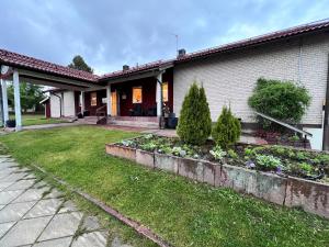 Zahrada ubytování Målkullorna Hostel