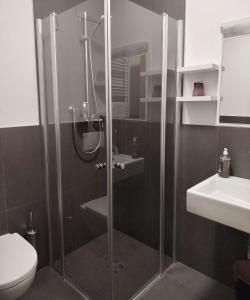 Koupelna v ubytování Hotel & Gasthof zum Hirschen + 23 fotografií