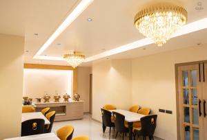 Hotel QUBA的休息区