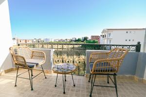 Μπαλκόνι ή βεράντα στο Hotel Ariana Lux