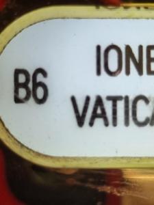 Certifikát, ocenenie alebo iný dokument vystavený v ubytovaní B&B Vaticanrooms