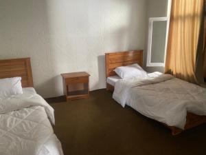 Highlands View Skardu客房内的一张或多张床位