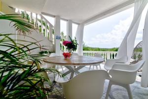 Ein Balkon oder eine Terrasse in der Unterkunft Casa Memory