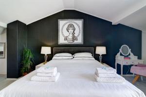 Ein Bett oder Betten in einem Zimmer der Unterkunft Casa Memory