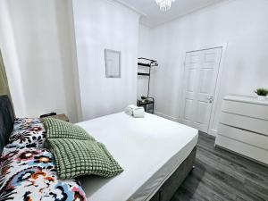 Ένα ή περισσότερα κρεβάτια σε δωμάτιο στο Comfort place
