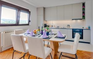 Η κουζίνα ή μικρή κουζίνα στο Gorgeous Home In Slunj With Kitchen +61 φωτογραφίες