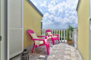 Ein Balkon oder eine Terrasse in der Unterkunft Casa Memory