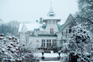 Villa Gransholm v zimě