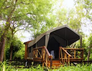 Zahrada ubytování Kruger Dreams Lodge
