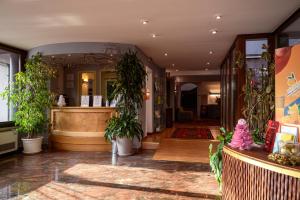 Vstupní hala nebo recepce v ubytování Hotel Due Ragni e Ristorante