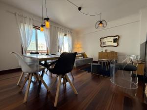 Χώρος καθιστικού στο Apartamento Central - Esposende