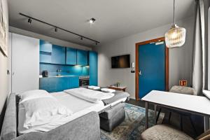 Katil atau katil-katil dalam bilik di Astro Apartments