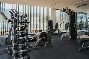 Academia e/ou comodidades em Duke Beach Hotel Maresias